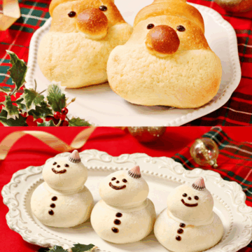 12月の新商品「スノーマン⛄」「サンタパン🎅」販売いたします🎉🎉