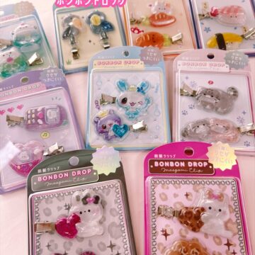ボンボンドロップ前髪クリップ